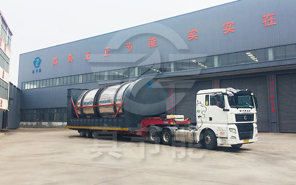 三級(jí)多回路含銅污泥烘干機(jī)運(yùn)輸現(xiàn)場(chǎng)